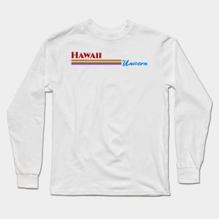 Hawaii Unicorn Gift Long Sleeve T-Shirt